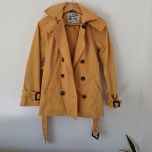 London Fog Yellow trench